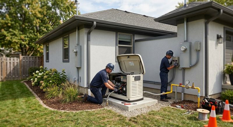 Gas Generator Installation in Denver County, CO