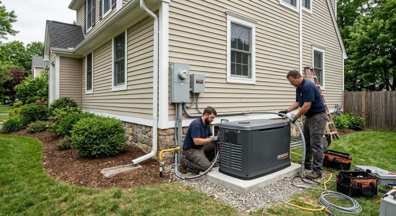 Home Generator Installation in Roswell, GA