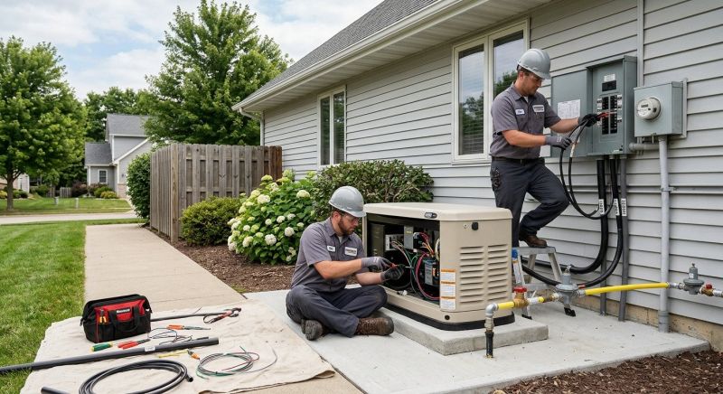 Standby Generator Installation in Roswell, GA